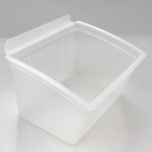 Coș Alb Transparent