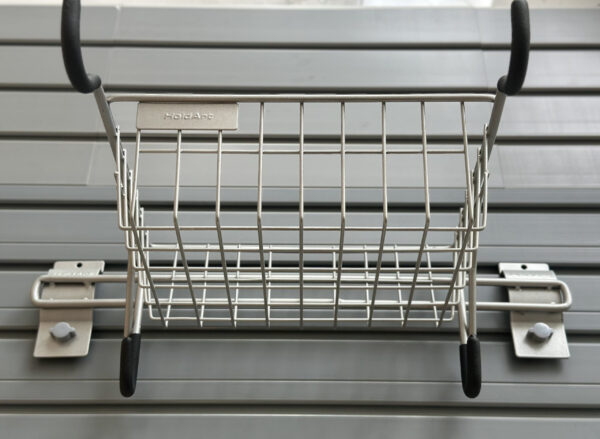 Coș metal cu cârlig pentru bicicletǎ